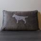Preview: EMBROIDERED PILLOW - all dog breeds possible