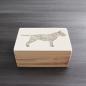 Preview: Bull Terrier - wooden box - ORNAMENTED ONLY