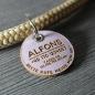 Preview: DOG TAG / HUNDEMARKE - Biothane - personalisiert