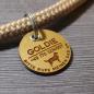 Preview: DOG TAG / HUNDEMARKE - BIOTHANE - personalisiert
