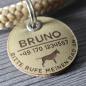 Preview: DOG TAG / HUNDEMARKE - BIOTHANE - personalisiert