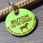 Preview: DOG TAG / HUNDEMARKE - BIOTHANE - personalisiert