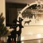Preview: Window Film - Window tattoo - Christmas - arch style - Bull Terrier