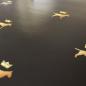 Preview: Geschenkpapier - Bullterrier - Gold