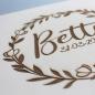 Preview: Name Date - wooden box - BETTY STYLE