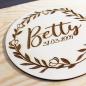 Preview: Name Date - wooden box - BETTY STYLE