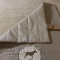 Preview: outdoor blanket dog - embroidered - dog motif