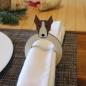 Preview: Serviettenring - Holz - HUND - v1 - Bullterrier