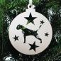 Preview: Christmas decoration - BOXER DOG / GERMAN BOXER  - v1