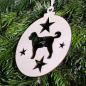 Preview: Christmas decoration - LABRADOODLE - v1