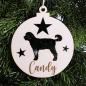 Preview: Christmas decoration - LABRADOODLE - v1