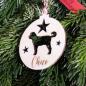 Preview: Christmas decoration - LABRADOODLE - v1