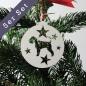 Preview: Christmas decoration - GAINT SCHNAUZER / SCHNAUZER - v1