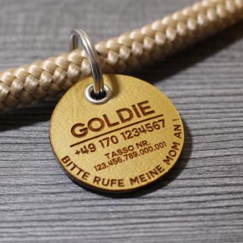 Preview: DOG TAG / HUNDEMARKE - Biothane - personalisiert