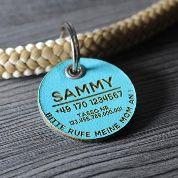 DOG TAG / HUNDEMARKE - Biothane - personalisiert