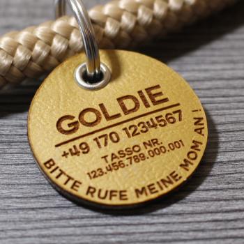 Preview: DOG TAG / HUNDEMARKE - Biothane - personalisiert