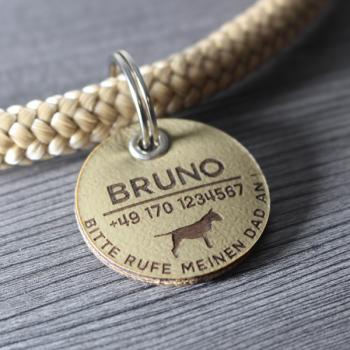 DOG TAG / HUNDEMARKE - BIOTHANE - personalisiert