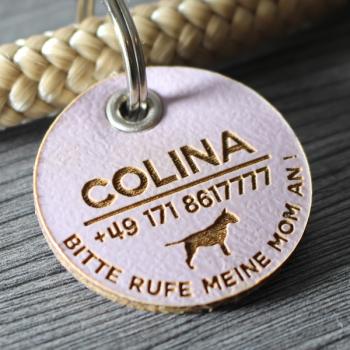 DOG TAG - BIOTHANE - personalized