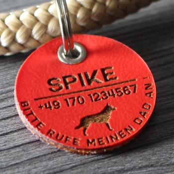 Preview: DOG TAG / HUNDEMARKE - BIOTHANE - personalisiert