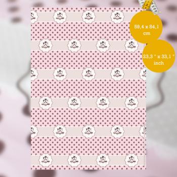 Preview: Geschenkpapier - Bullterrier - Geburtstag