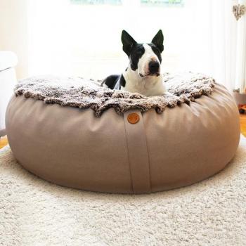Dog Bed 'XL' / Dog Bedding 'Bully Home' - Ø 116 cm - Height 40 cm