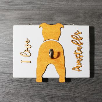 Preview: Hundeleinenhalter - NAME - HUND