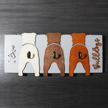 Preview: Hundeleinenhalter - NAME - HUND