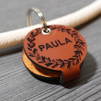 Preview: HUNDEMARKENTASCHE -NAME - personalisiert