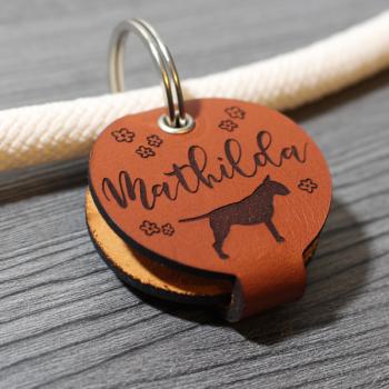 DOG TAG BAG - Bull Terrier - personalized