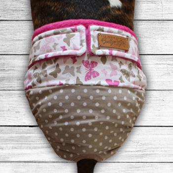 Dog Season Pants - BISCUIT PINK BUTTERFLY