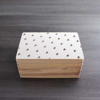 Pug - wooden box - B-STYLE BOTTOM