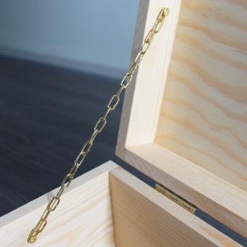 Preview: Name Datum - Holzbox / Holzkiste - BETTY STYLE