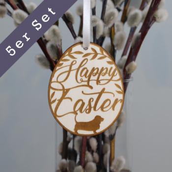Easter decoration - BASSET / BASSET HOUND - v1