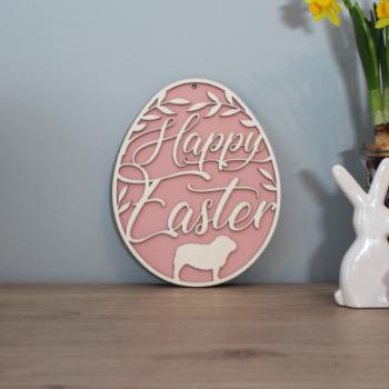 Easter decoration - ENGLISH BULLDOG - v1