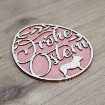 Preview: Osterdeko - FRANZÖSISCHE BULLDOGGE - v1