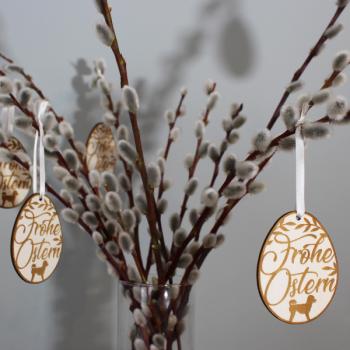 Preview: Osterdeko - Pudel / KLEINPUDEL - v1