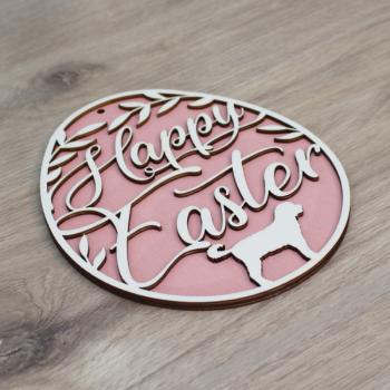 Preview: Osterdeko - LABRADOODLE - v1