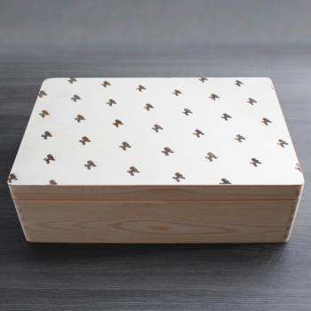 Poodle / Königspudel - wooden box - B-STYLE BOTTOM