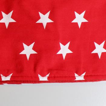 Gentleman Wrap / Gentleman Belt - for dogs - WHITE STARS ON RED