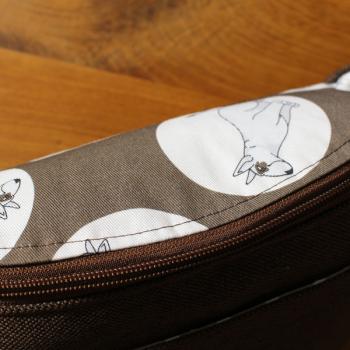 SLING BAG / HIP BAG / BELT BAG - BULLTERRIER v3