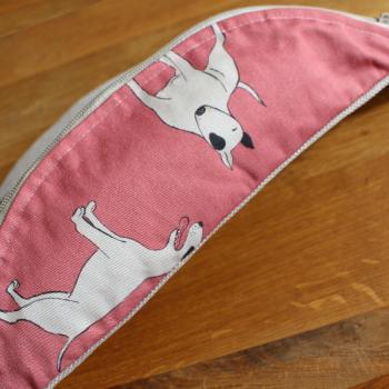 SLING BAG / HIP BAG / Gürteltasche - BULLTERRIER v4