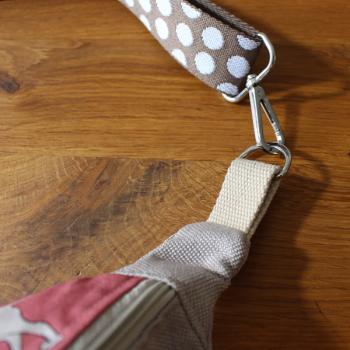 SLING BAG / HIP BAG / Gürteltasche - BULLTERRIER v4