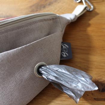 SLING BAG / HIP BAG / Gürteltasche - BULLTERRIER v4