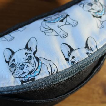 SLING BAG / HIP BAG / BELT BAG - FRENCH BULLDOG v1