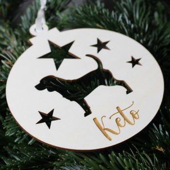 Christmas decoration - BEAGLE HOUND - v1