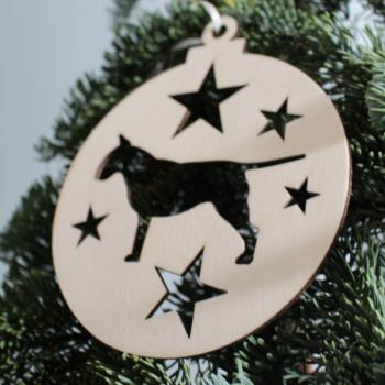 Christmas decoration - BULL TERRIER - v1