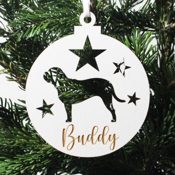 Christmas decoration - OLDE ENGLISH BULLDOG - v1