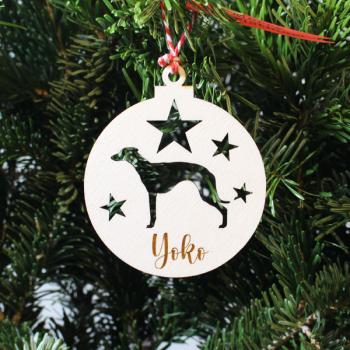 Christmas decoration - WHIPPET - v1 -