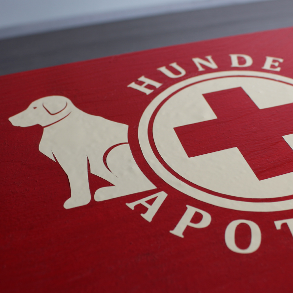 Medikamentenbox HUNDE APOTHEKE Gr. L ca. 40 x 30 x 14 cm
