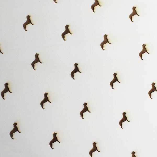 American Staffordshire Terrier - wooden box - B-STYLE BOTTOM